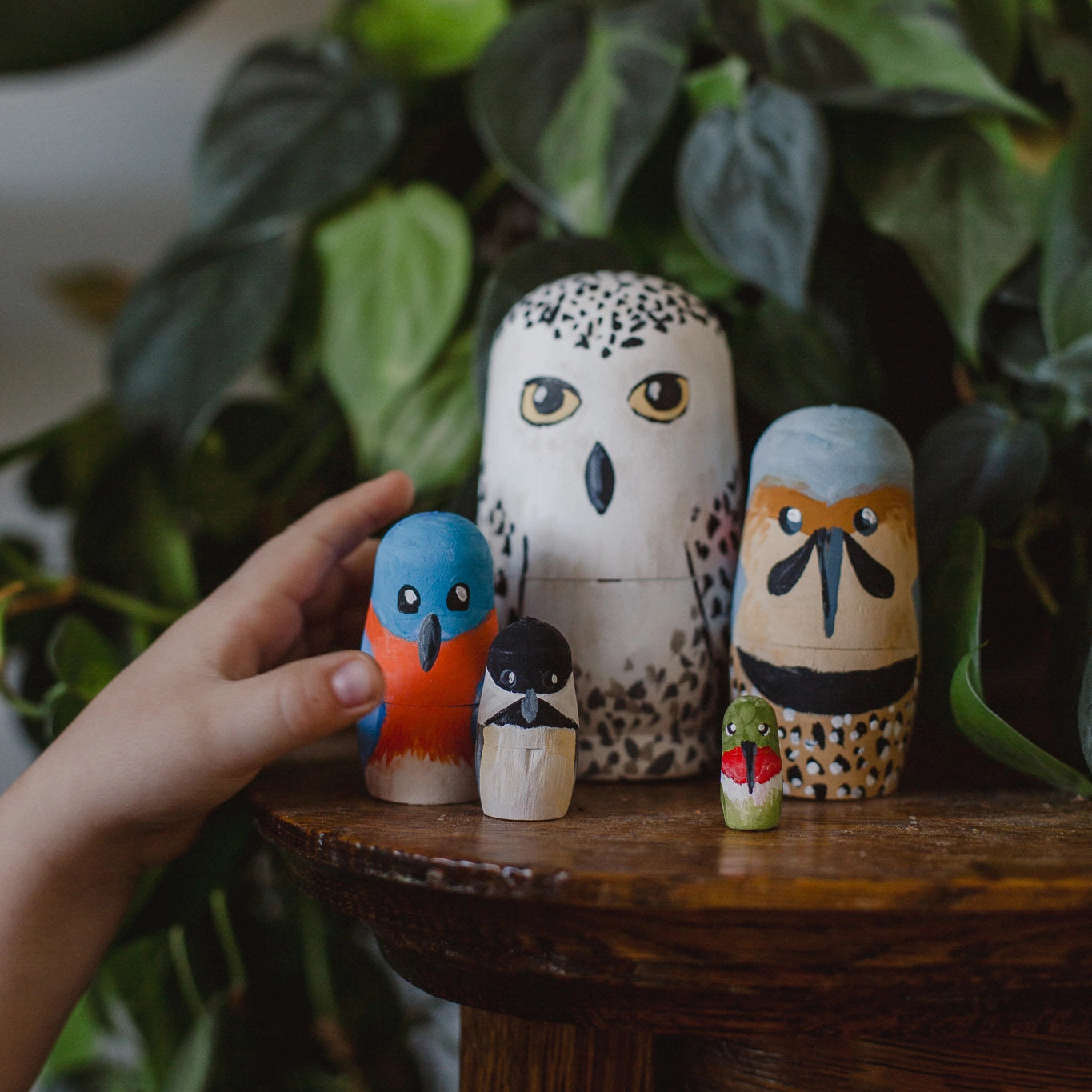 Wild Bird Nesting Dolls